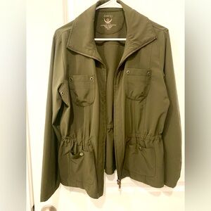 Olive Green Lightweight Zenergy by Chicos Jacket